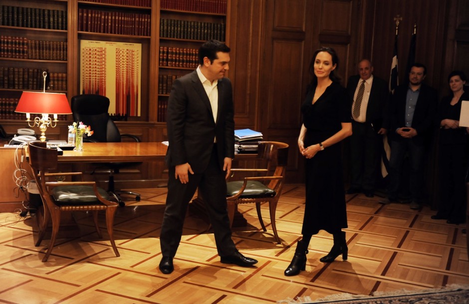 Tsipras, Jolie